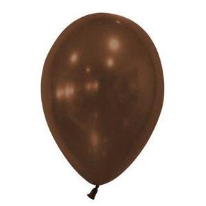 ballon nacre diam. 30 cm (x 20) marron