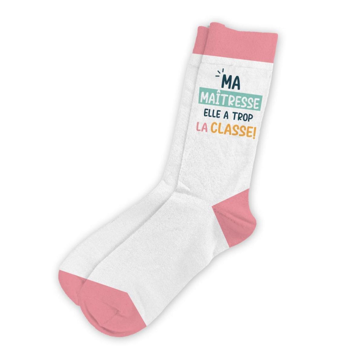 Chaussettes "Ma maîtresse" - 36-42 - Multicolore