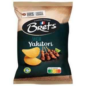 BRETS CHIPS YAKITORI 125G