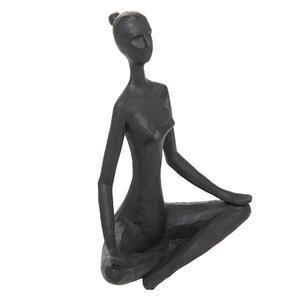 Statuette femme rsn yoga h18