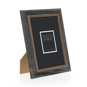 Cadre photo en bois Perugia - Vue 15 x 20 cm - Noir
