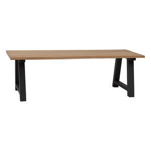 Table iruya fixe 8p teck/alu p