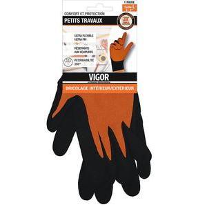 Gants de bricolage - Taille M - VIGOR