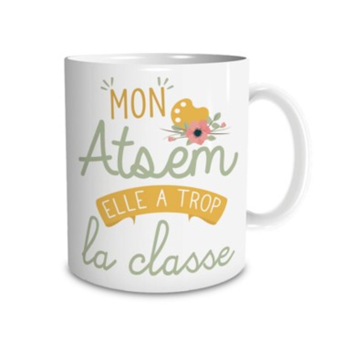 Mug "mon ATSEM" - Blanc