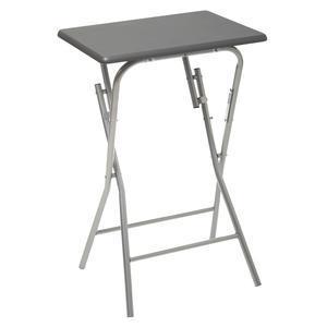 Table pliante 1p 48x38cm gris