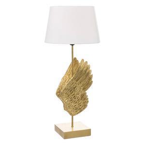 Lampe ailes ange or 67cm