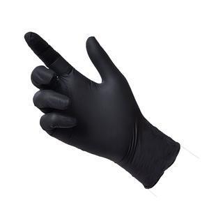 100 gants de ménage jetables - Taille L - Noir