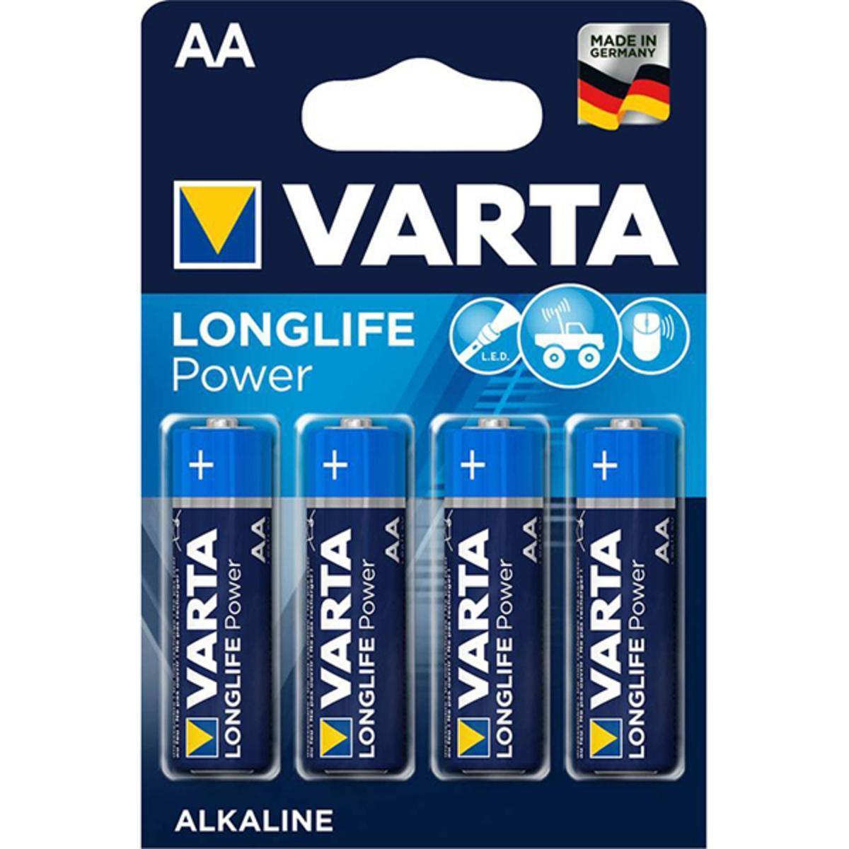4 piles AA LR06 - VARTA