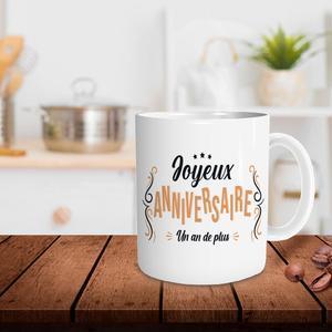 Mug Joyeux Anniversaire