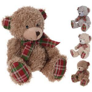 PELUCHES NOEL 18CM OURSONS