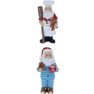 PERE NOEL DEBOUT 16CM 2ASS