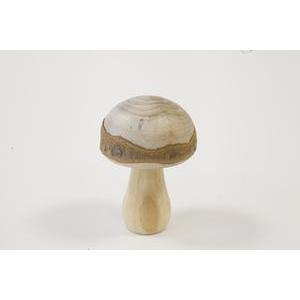 champignon en bois naturel mm