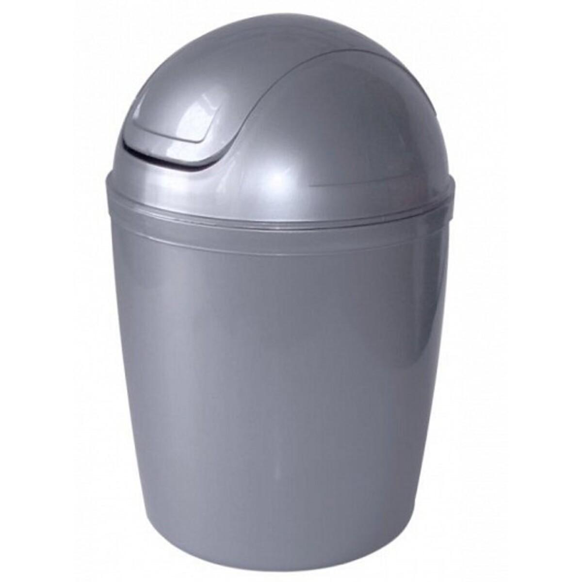 Mini-poubelle - 1.3 L - Différents modèles - Gris