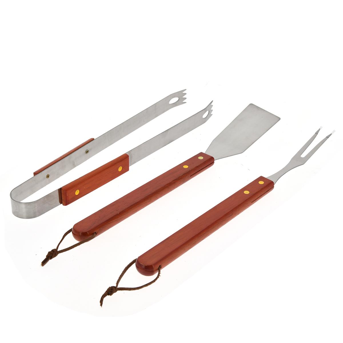 3 ustensiles pour barbecue - L 37 cm - MOOREA