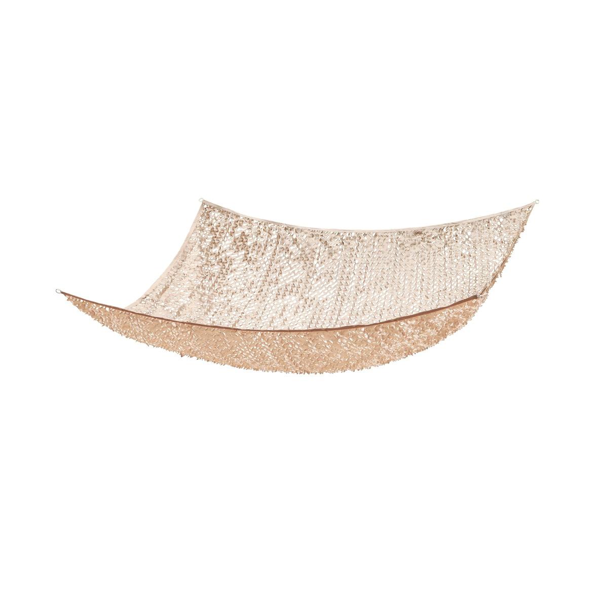 Voile d'ombrage camouflage - 2 x L 3 m - Beige - MOOREA