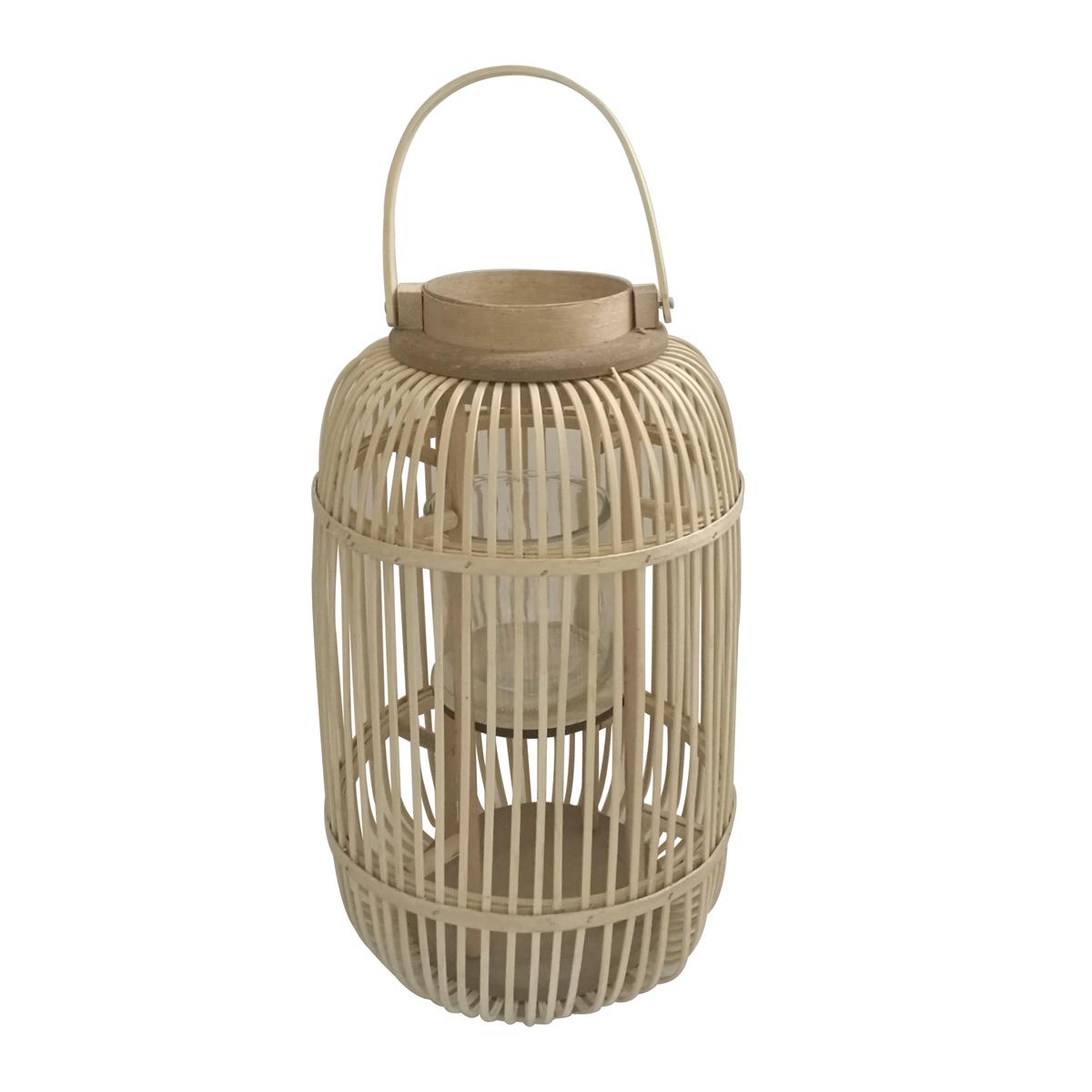 Lanterne en bambou - H 35 cm - MOOREA