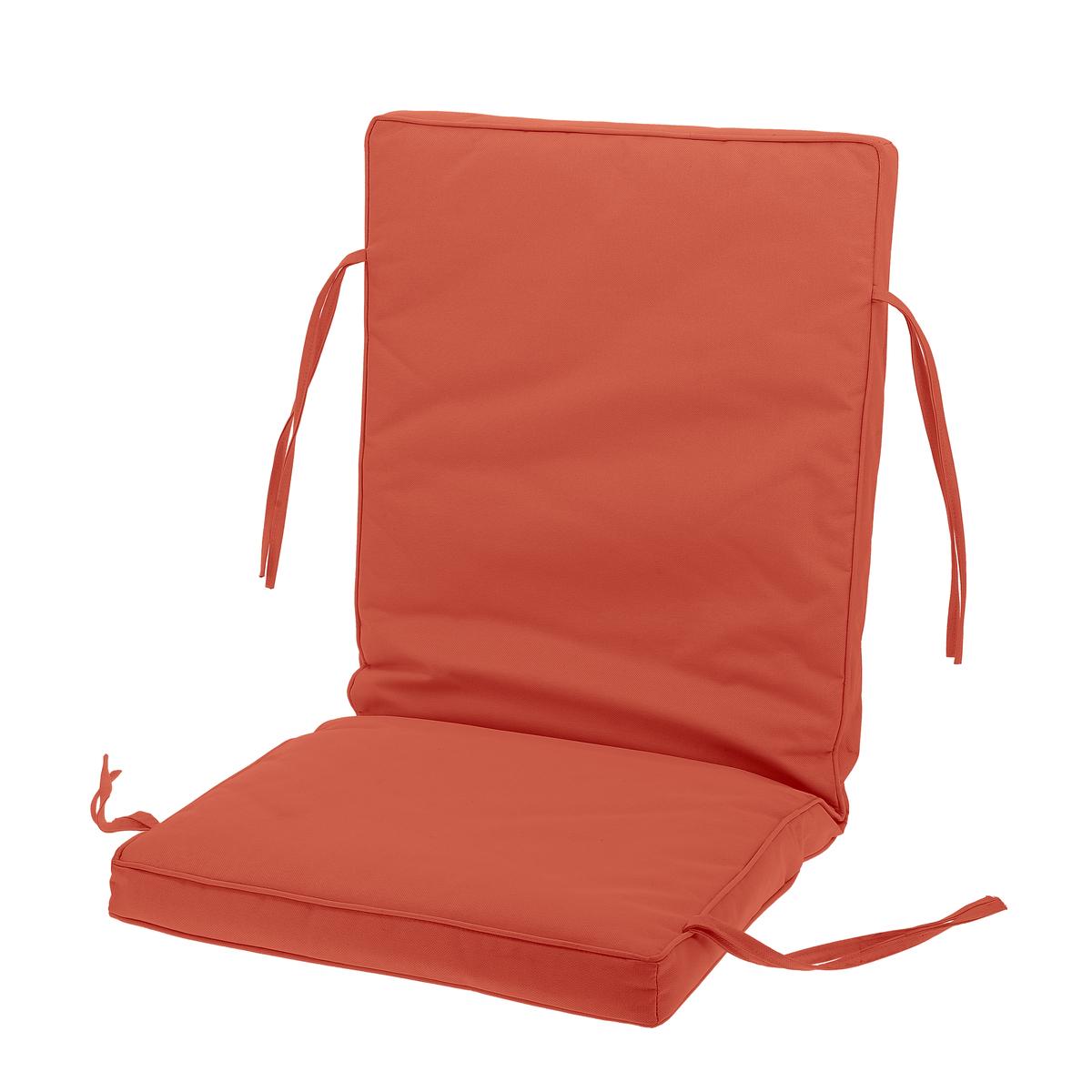 Coussin assise et dossier - 40 x 90 cm - Terracotta - MOOREA