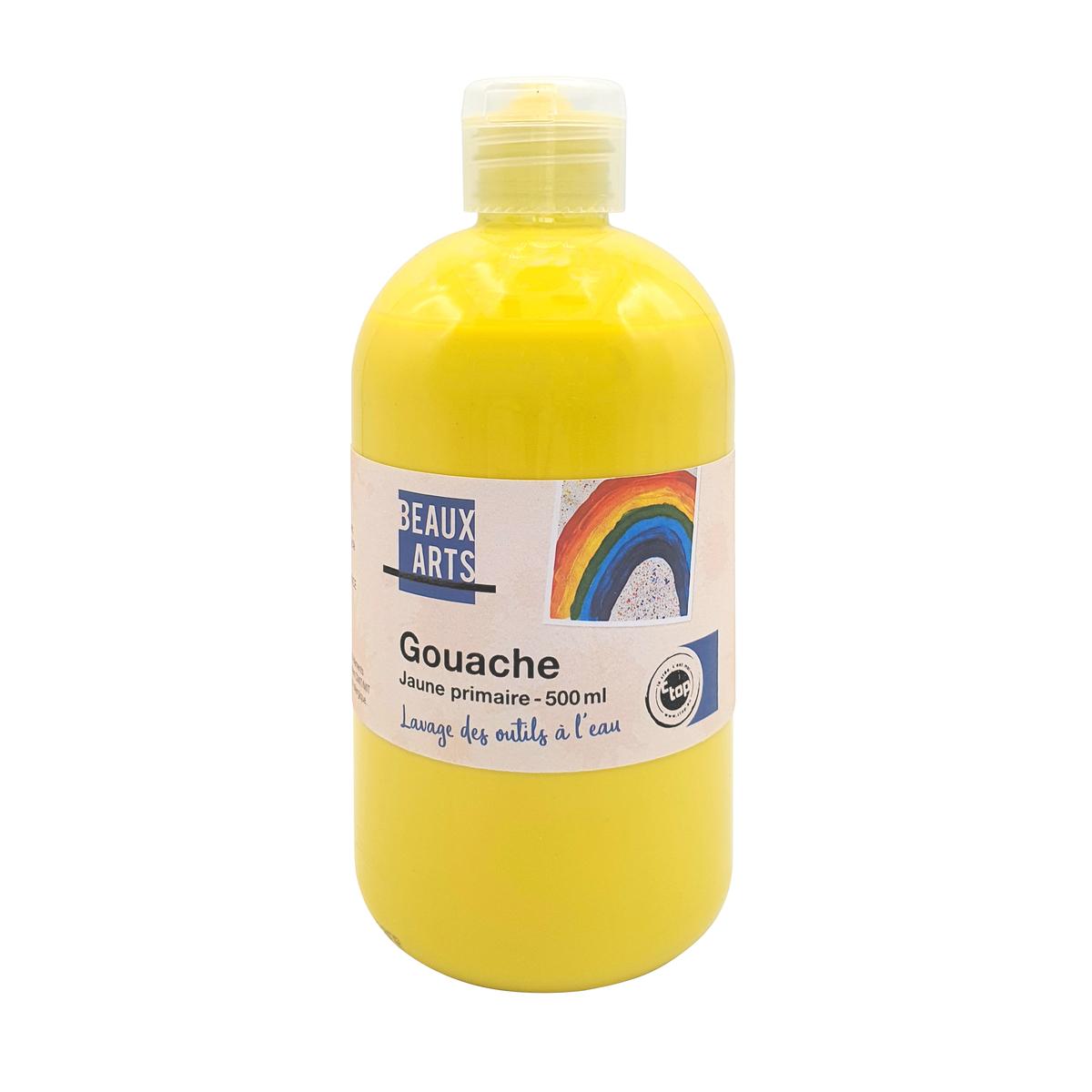Gouache jaune primaire 500 ml