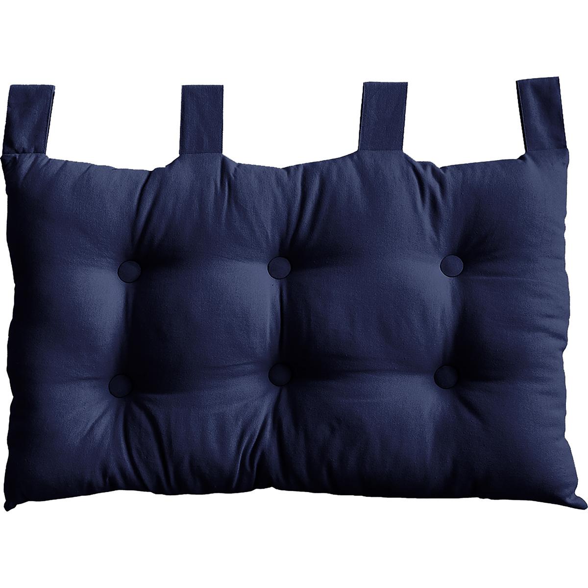 Tête de lit - 100% Coton - 70 x 45 cm - Bleu