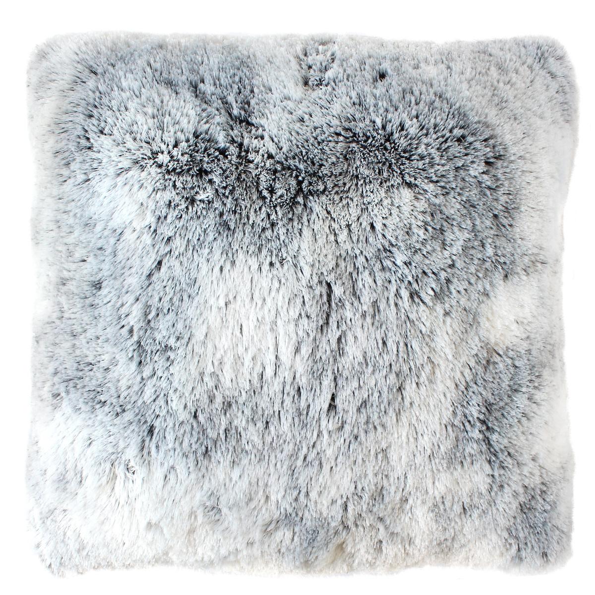 Coussin - 100% Polyester - 40 x 40 cm - Gris