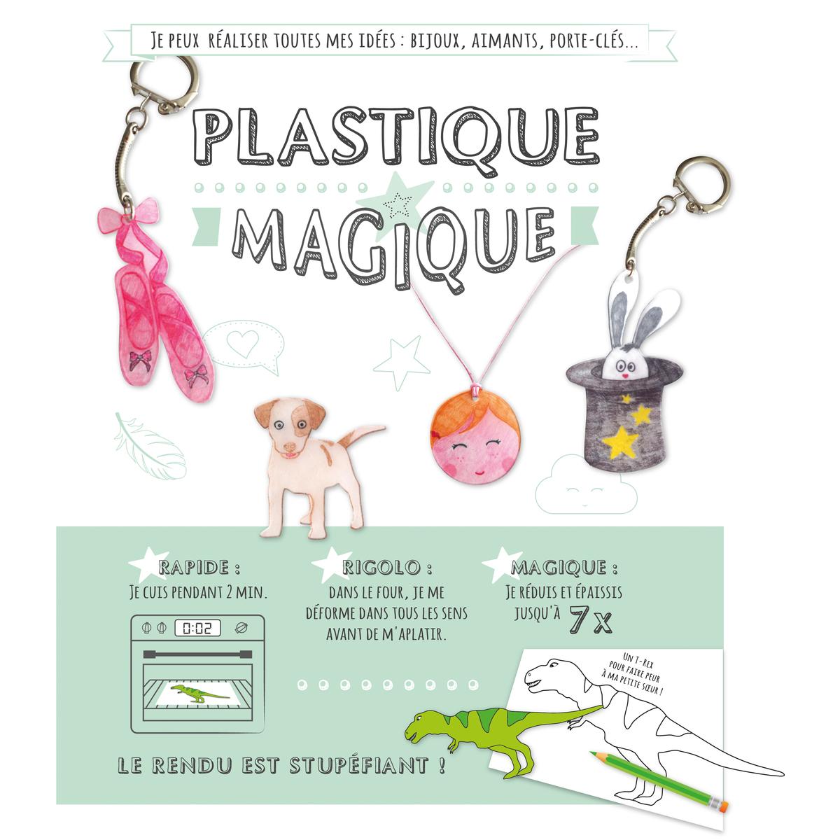 Plastique magique translucide 20 x 28 cm x 3 pcs