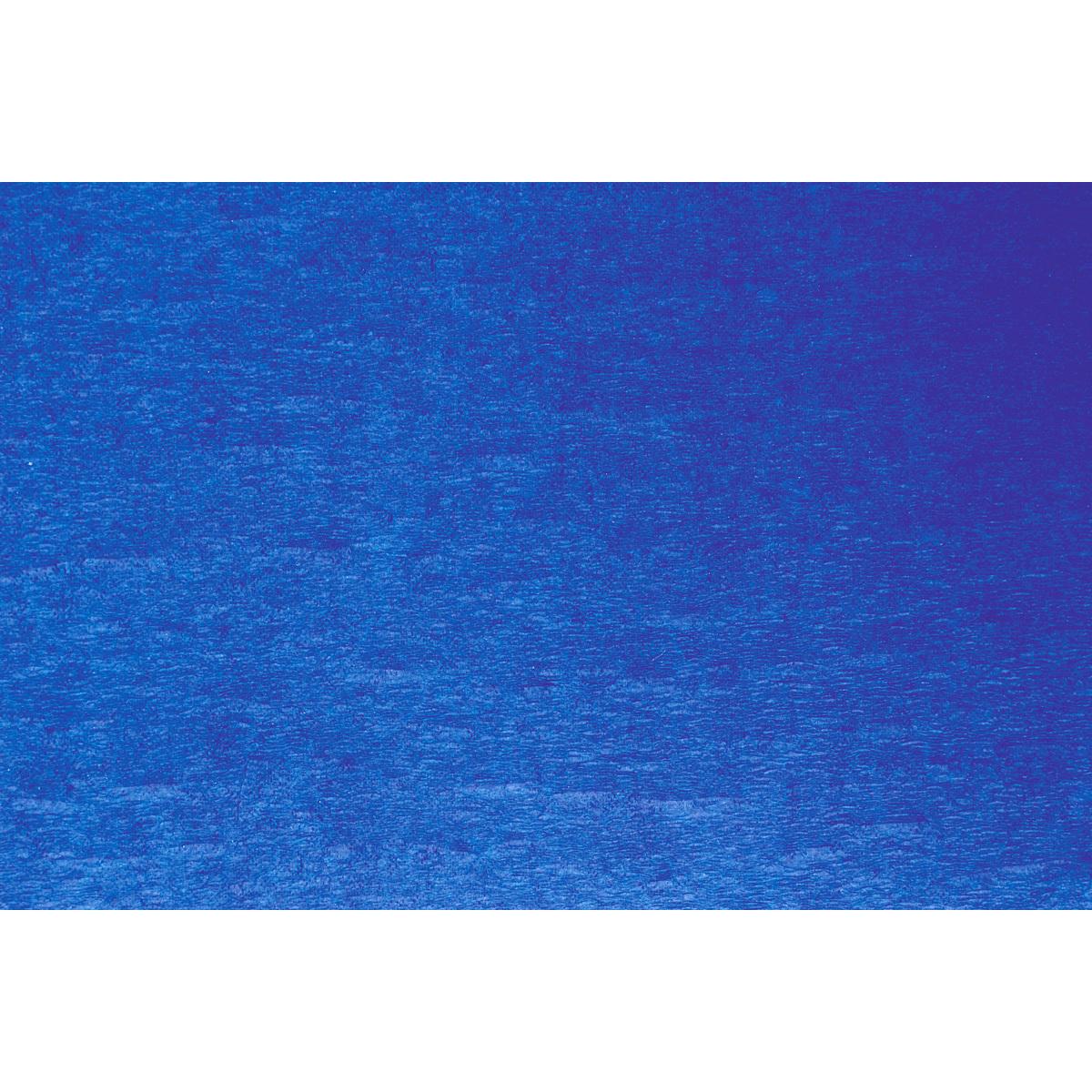 Crépon bleu foncé feuille 50 x 200 cm