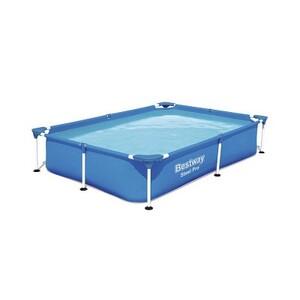 Piscine tubulaire Steel Pro - 150 x L 221 x H 43 cm - BESTWAY