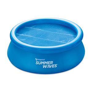 Bâche solaire pour piscine autoportante ou tubulaire ronde - ø 244 cm - Bleu - SUMMER WAVES