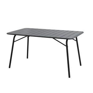 Table Daïkiri - 80 x L 141 x H 72.5 cm - Gris anthracite