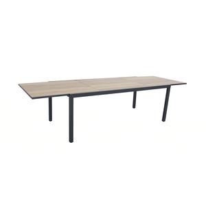 Table extensible Arcan - 200 x L 100 x H 75 cm - Noir