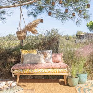 Coussin de sol Camargue - 60 x 120 cm - Brique - K.KOON