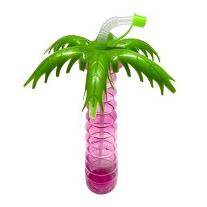 Gobelet palmier - H 28 cm - Rose