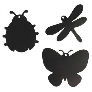 Kit insectes à gratter 2 x 3 formes 8 cm x 6 pcs