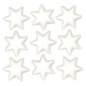 Etoiles polystyrène 5 cm x 9 pcs