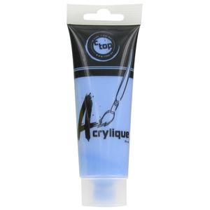 Peinture acrylique mate bleu clair 75 ml