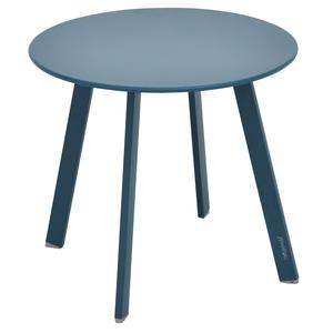 Table d'appoint Saona - ø 50 x H 45 cm - Bleu canard - HESPERIDE