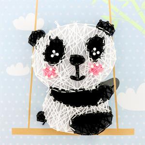 Kit string art Panda 21 x 21 cm