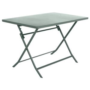 Table rectangulaire Greensboro - 70 x 110 cm - Vert olive - HESPERIDE