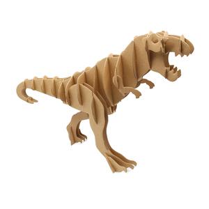 Dinosaure carton à assembler grand modèle, 52,5 x 31 x 15 cm