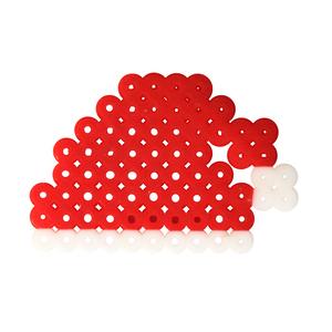 Perles à repasser opaques Noël 0,5 cm x1000  x11 mod