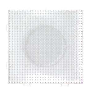 Plaque transparente perles à repasser assemblable 14 x 14 cm