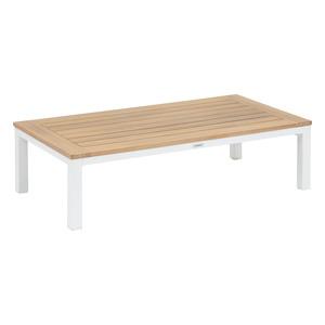 Table basse Emperia - 69 x L 130 cm - Blanc - HESPERIDE