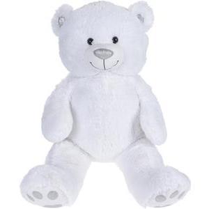 PELUCHE OURS 55CM BLANC