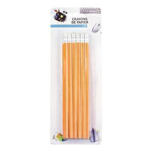 8 crayons de bois