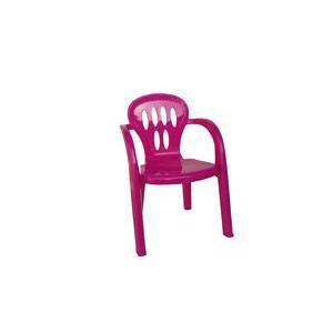 Chaise pour enfant - Polypropylène - 35 x 31 x 50.5 cm - Rose, bleu ou vert