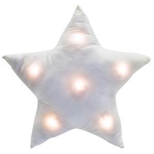 Coussin étoile LED - Blanc
