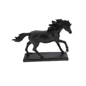 Statuette de cheval - H 24.5 cm - Noir - K.KOON