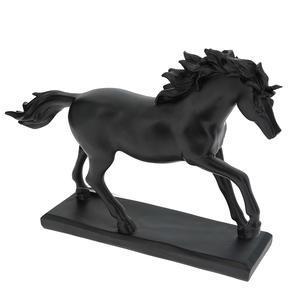 Statuette de cheval - H 24.5 cm - Noir - K.KOON