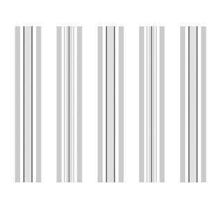 Adhésif à bandes - 150 x 45 cm - Gris, blanc