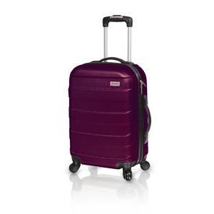 Valise rigide - ABS - 43 x 26 x H 65 cm - Violet